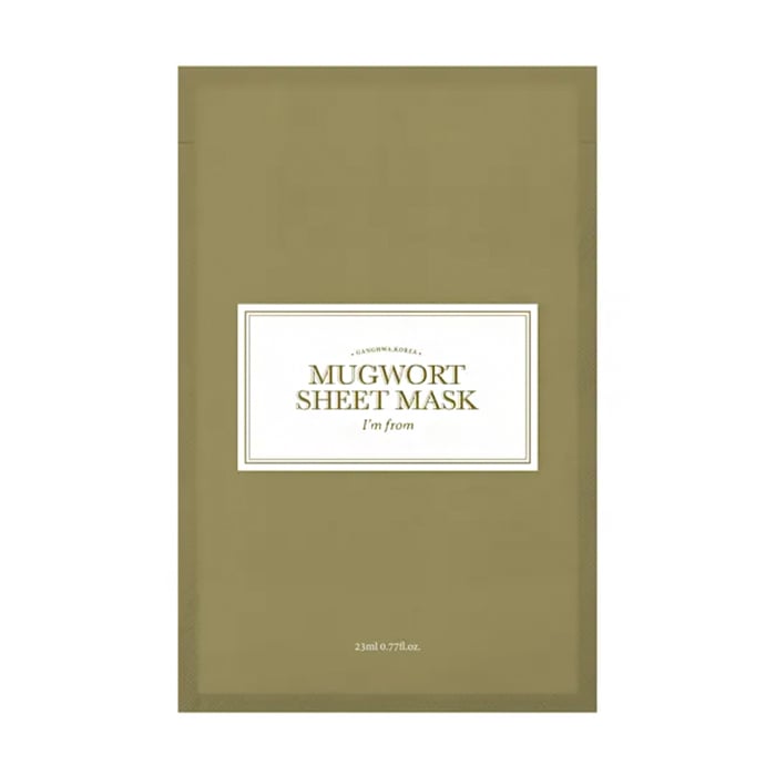 Заспокійлива тканинна маска для обличчя I'm From Mugwort Sheet Mask з екстрактом полину, 23 мл